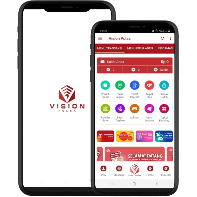 vision pulsa app